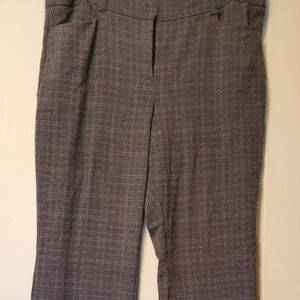 Size 20 Lane Bryant "tweed" pants in gray